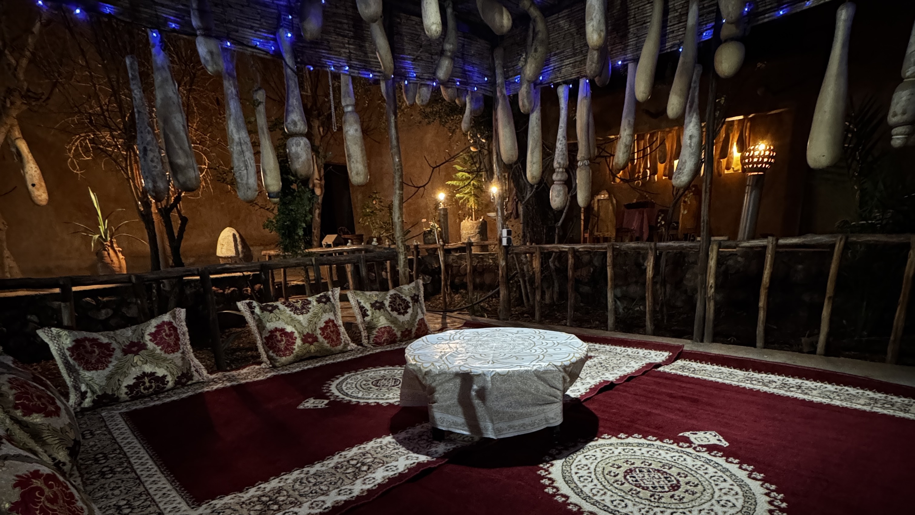 Gourdia Lodge — palm grove